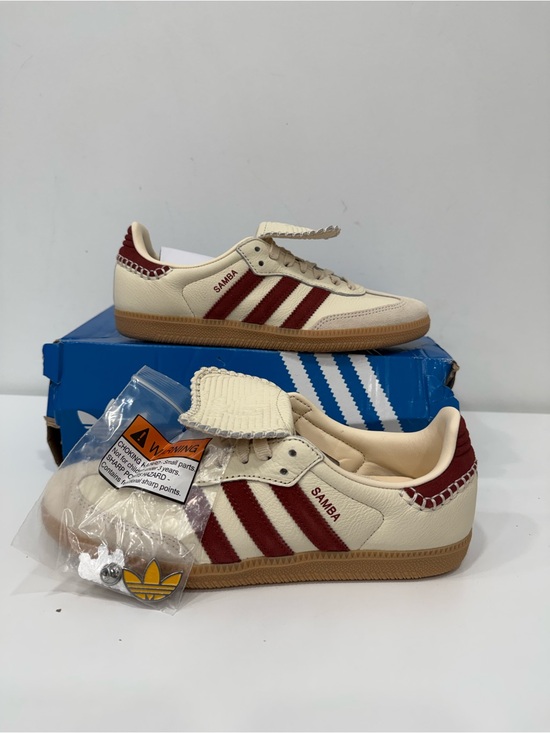 adidas Shoes - adidas Samba LT W Wonder White “Preloved” Ruby White Sneaker JS3541 Woman Size 8
